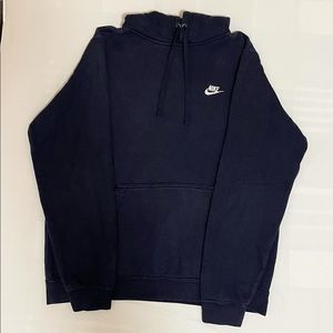 Nike Vintage Navy  Color Hoodie, Size - L